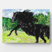 Canvas With Easel : Names美しい フォトプラーク (正面)