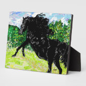 Canvas With Easel : Names美しい フォトプラーク (側面)