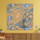 Canvastavla Caraff キャンバスプリント (インサイチュ (リビング))