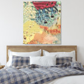 Canvastavla Sarah Rubellite  キャンバスプリント (インサイチュ (寝室))