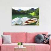 Canvastryck — Roddbåt キャンバスプリント (インサイチュ (リビング))