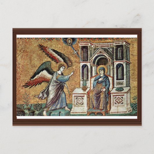 Canvellini Pietroによる受胎告知最高の(Quality) ポストカード (正面)