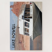 Canyon Odyssey boat, Lake Powell, Arizona ジグソーパズル (縦)