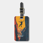 Canyon Rappelling Adventure ラゲッジタグ (正面縦)