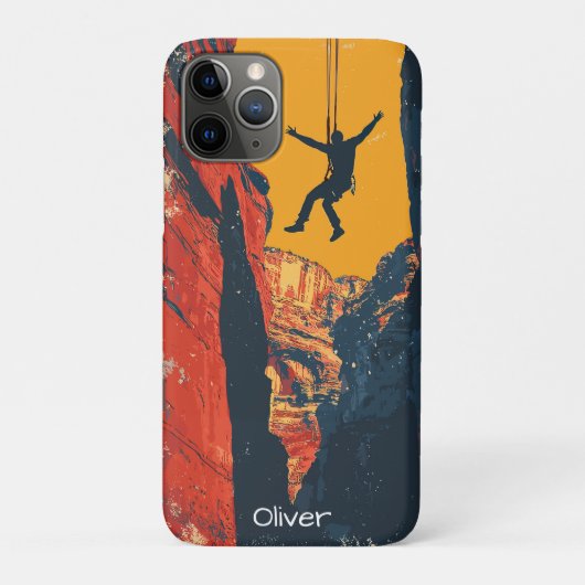Canyon Rappelling Adventure Case-Mate iPhoneケース (裏)