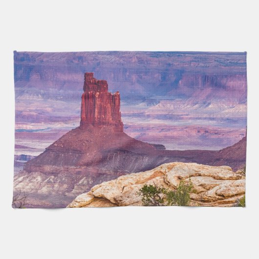 Canyonlandはユタを見ます キッチンタオル (横)