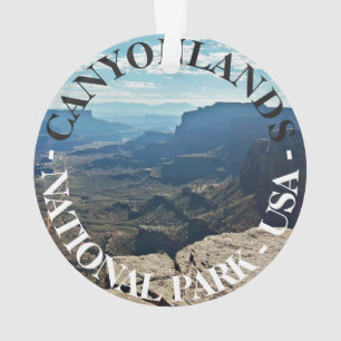 Canyonlandsの国立公園のユタ米国旅行 オーナメント