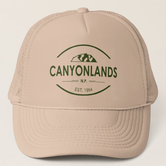 Canyonlandsの国立公園 キャップ (正面)