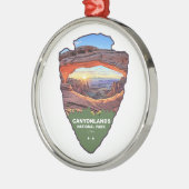 Canyonlands National Park Mesa Arch Arrowhead メタルオーナメント (左)