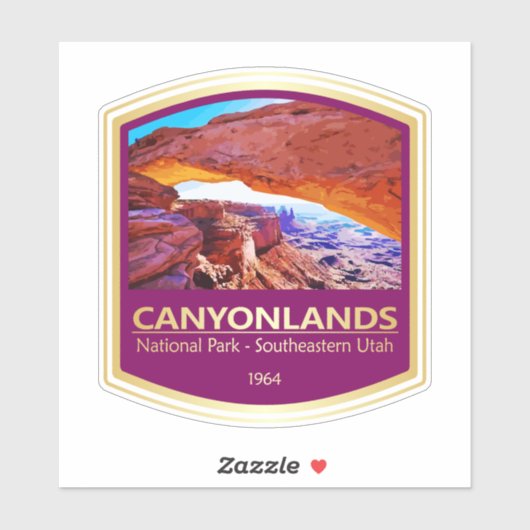 Canyonlands NP (PF1) シール (シート)