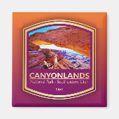 Canyonlands NP (PF1) マグネット (正面)