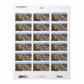 Canyonlands View from Cave Springs Trail ラベル (フルシート)