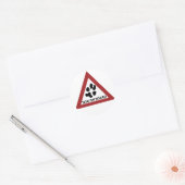 cão a bordo ラウンドシール (封筒)