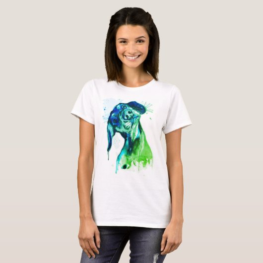 Cão Colorido Tシャツ (正面フル)