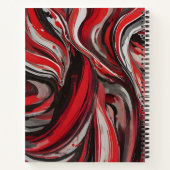 Caos en Rojo, Blanco y Negro ノートブック (裏面)