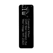 Cap and Cocktail Graduation Party Black ラベル (正面)