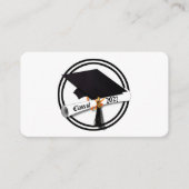 Cap and Diploma Class of 2027 Graduation エンクロージャーカード (正面)