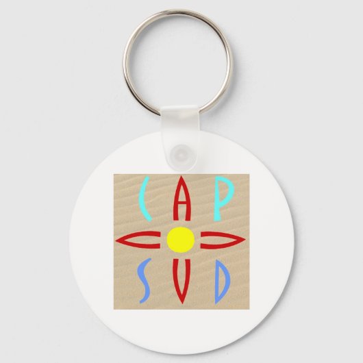 Cap au Sud キーホルダー (正面)