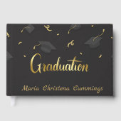 Cap & Confetti Graduation ゲストブック (正面)