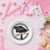 Cap Diploma Class of 2027 Graduation ペーパープレート (パーティー)