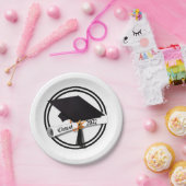 Cap Diploma Class of 2027 Graduation ペーパープレート (パーティー)