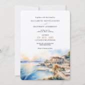 CAP-EDEN-ROC フランスの Riviera結婚's 招待状 (正面)