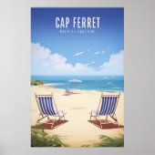 Cap Ferret - poster - Affiche ポスター (正面)