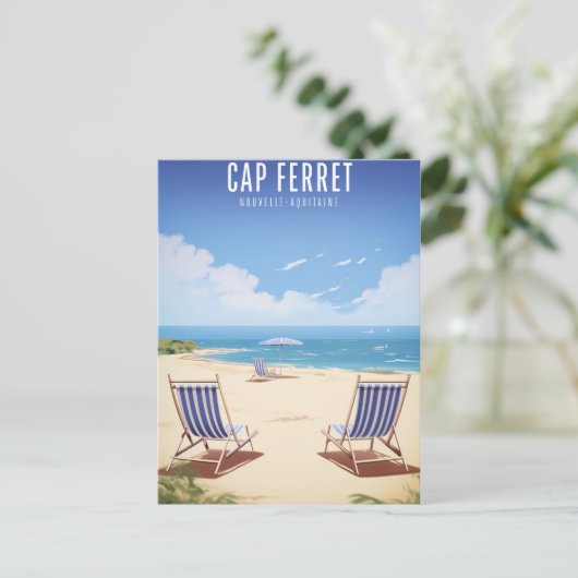 Cap Ferret - poster - Affiche ポストカード (スタンド正面)
