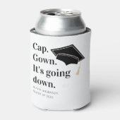 Cap Gown卒業式パーティーが行われている 缶クーラー (缶正面)