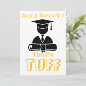 Cap & Gown Fit, That's Tuff Graduation 招待状 (スタンド正面)
