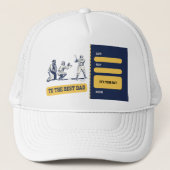 cap happy day father´s キャップ (正面)