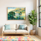 Cap Martinからモンテカルロのビュー,ルノアール ポスター