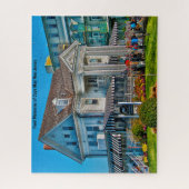 Cap May New Jersey.クリスマスの挨拶ジグソーパズ ジグソーパズル (縦)