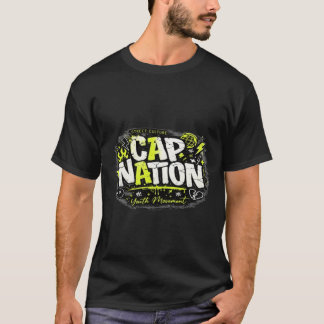 Cap Nation Streetwear T-Shirt Graffiti Tシャツ