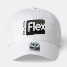 Cap with creative inscription