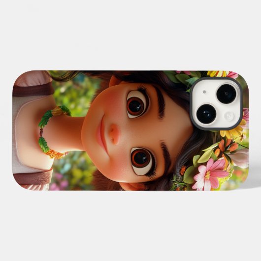 Capa celular Iphone - Estilo Pixar Case-Mate iPhoneケース (裏面 (横))