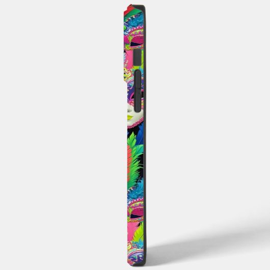 Capa de carnaval máscara  Case-Mate iPhoneケース (裏面 / 左)