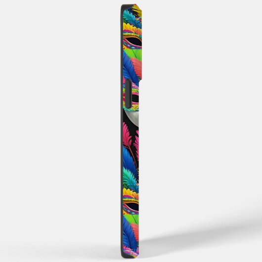 Capa de carnaval máscara  Case-Mate iPhoneケース (裏面 / 右)