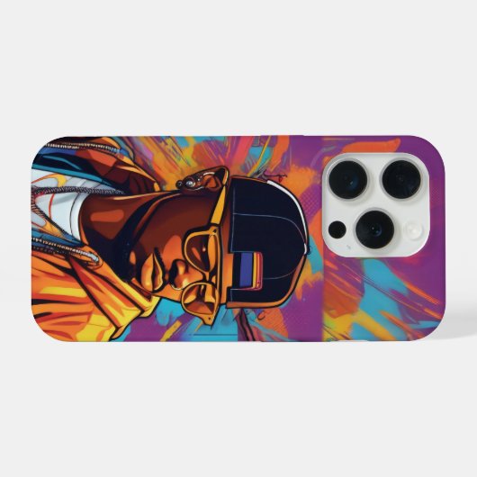 Capa de Celular - Street graffiti art Hip Hop iPhoneケース (裏面横)