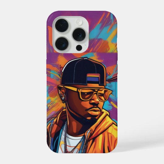 Capa de Celular - Street graffiti art Hip Hop iPhoneケース (裏面)