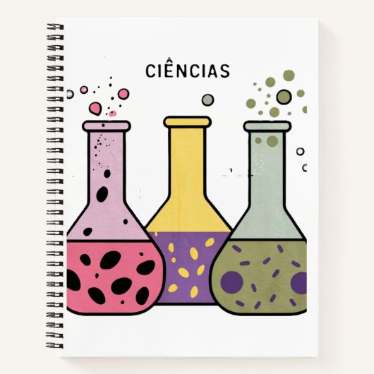 Capa de Ciências ノートブック (正面)