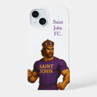 Capa De Iphone 15 Saint John FC. iPhone 15ケース
