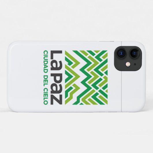 Capa de Iphone La Paz ciudad del cielo Case-Mate iPhoneケース (裏面(横))