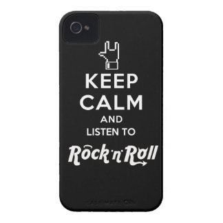 Capa iPhone4 light Keep Calm... Rock 'n' Roll Case-Mate iPhone 4 ケース