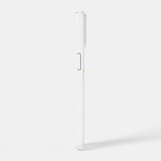 Capa iPhone Branca Stylesh Personalizada iPhone 15ケース (右側面)