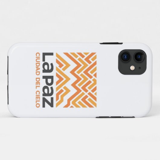 Capa La Paz ciudad del cielo Case-Mate iPhoneケース (裏面(横))