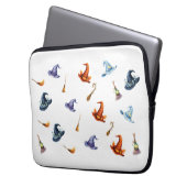 Capa laptop 10 polegadas motivo Halloween ラップトップスリーブ (正面左)