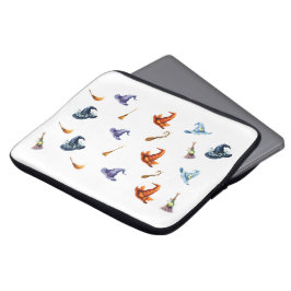 Capa laptop 10 polegadas motivo Halloween ラップトップスリーブ