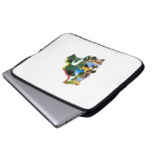 Capa paraラップトップrecuerdo de Bolivia ラップトップスリーブ (正面下部)