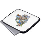 Capa paraラップトップrecuerdo de Bolivia ラップトップスリーブ (正面下部)